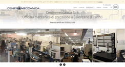 Desktop Screenshot of centromeccanica.com